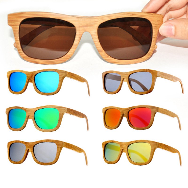 Bamboo Frame Sunglasses