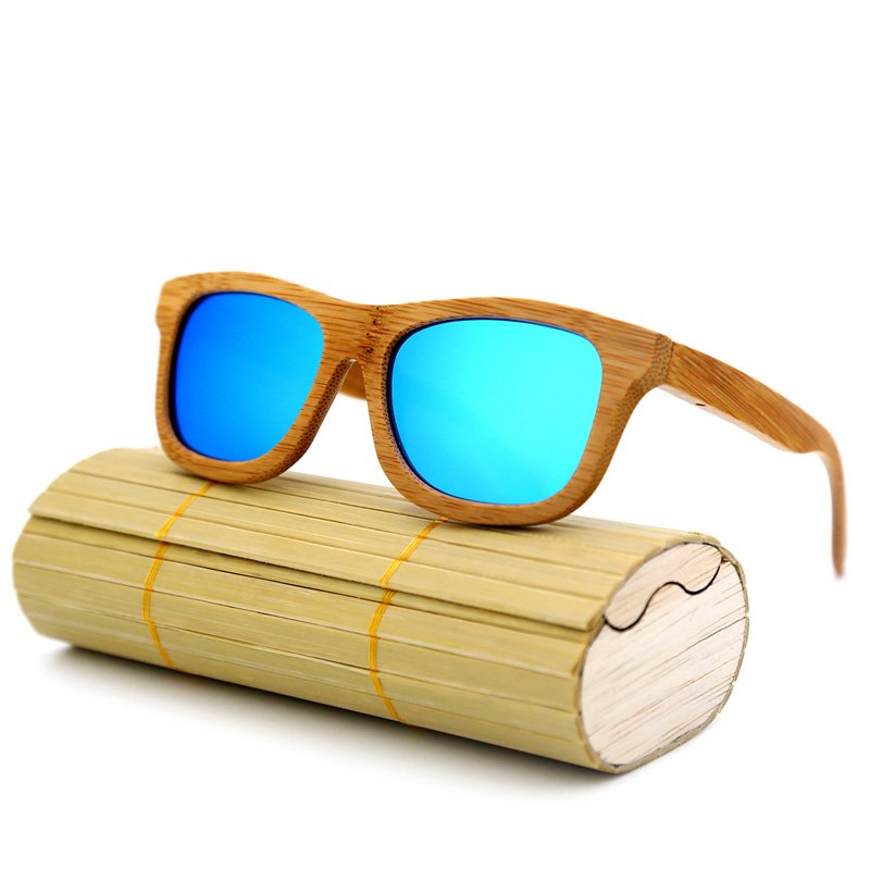 Bamboo Frame Sunglasses