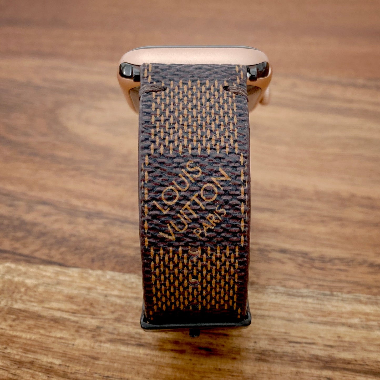 LV Damier Ebene Apple Watch Band