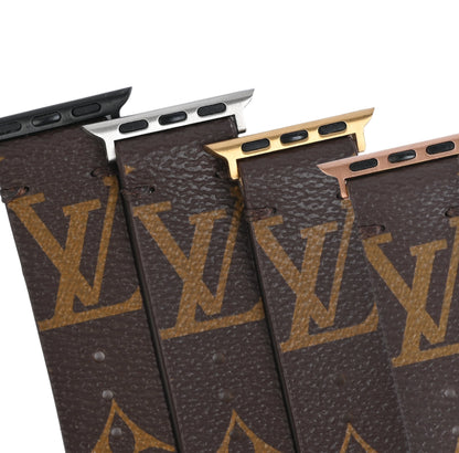 LV Classic Logo Apple Watch Band