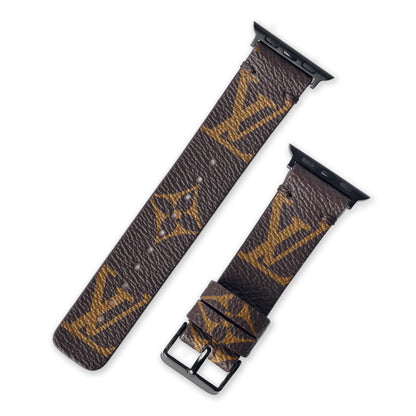 LV Classic Logo Apple Watch Band