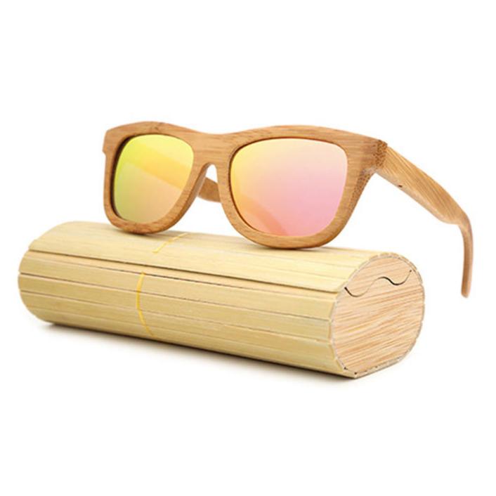 Bamboo Frame Sunglasses